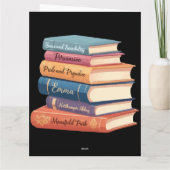 Jane Austen's romans VII Kaart (Achterkant)