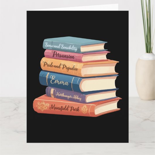 Jane Austen's romans VII Kaart (Voorkant)