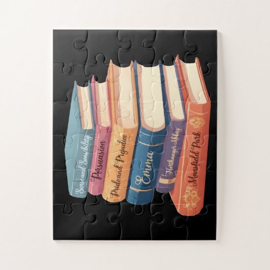Jane Austen's romans VII Legpuzzel (Verticaal)