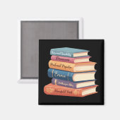 Jane Austen's romans VII Magneet (Voorkant / Achterkant)