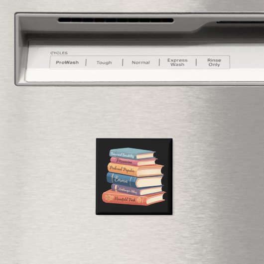 Jane Austen's romans VII Magneet (Insitu (Vaatwasser))