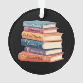 Jane Austen's romans VII Ornament (achterkant)