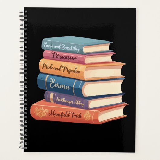 Jane Austen's romans VII Planner (Voorkant)
