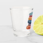 Jane Austen's romans VII Shot Glas (Links)