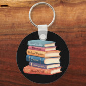 Jane Austen's romans VII Sleutelhanger (Achterkant)