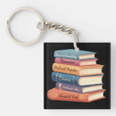 Jane Austen's romans VII Sleutelhanger (Voorkant)