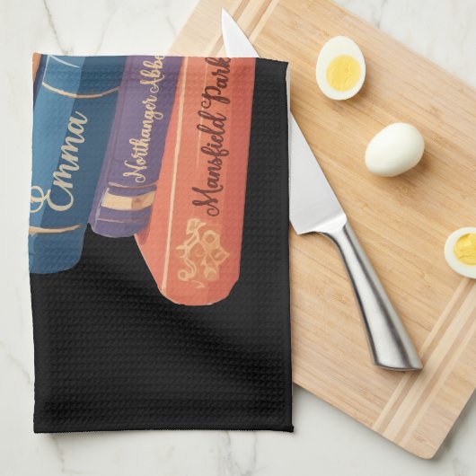 Jane Austen's romans VII Theedoek (Quarter Fold)