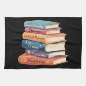 Jane Austen's romans VII Theedoek (Horizontaal)