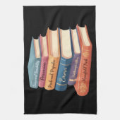 Jane Austen's romans VII Theedoek (Verticaal)