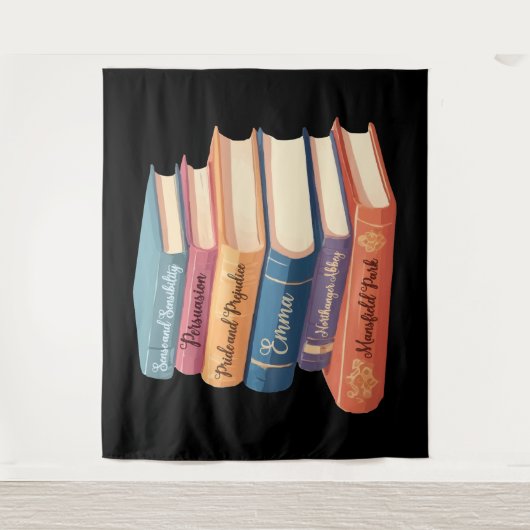 Jane Austen's romans VII Wandkleed (Voorkant)