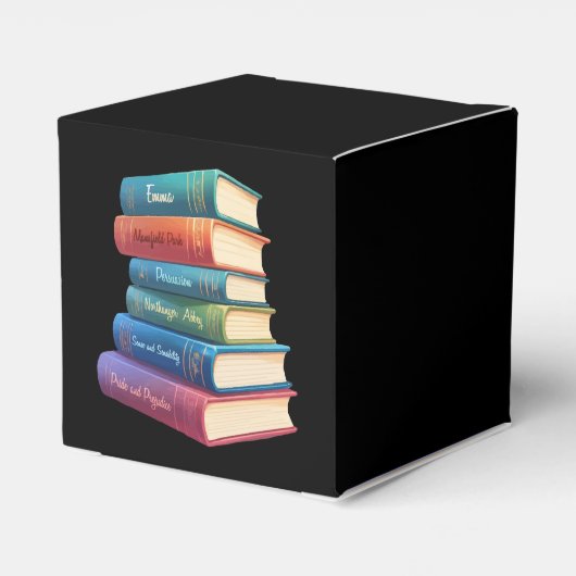 Jane Austen's romans VIII Bedankdoosjes (Achterkant)