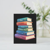Jane Austen's romans VIII Briefkaart (Staand voorkant)
