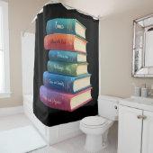 Jane Austen's romans VIII Douchegordijn (In situ)