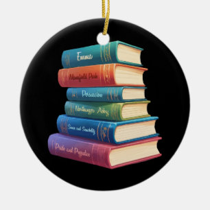 Jane Austen's romans VIII Keramisch Ornament