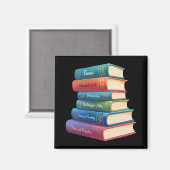 Jane Austen's romans VIII Magneet (Voorkant / Achterkant)