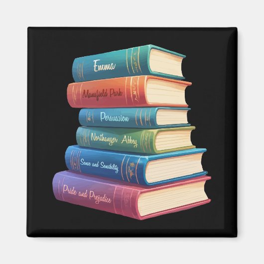 Jane Austen's romans VIII Magneet (Voorkant)