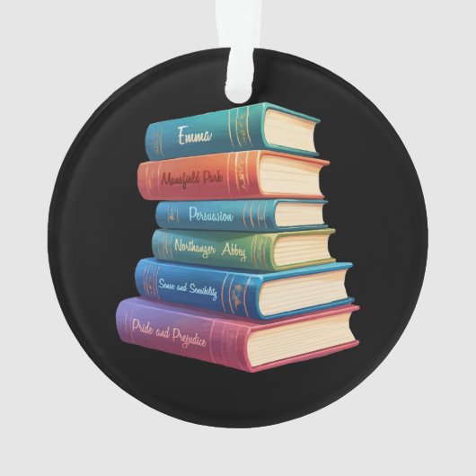 Jane Austen's romans VIII Ornament (achterkant)