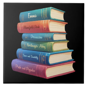 Jane Austen's romans VIII Tegeltje