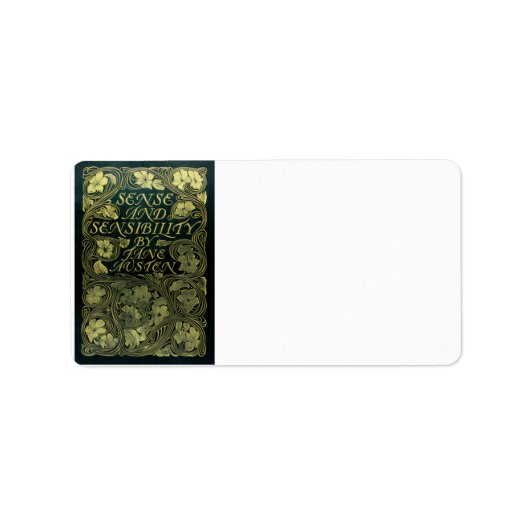 Jane Austen's Sense and Sensibility Etiket (Voorkant)