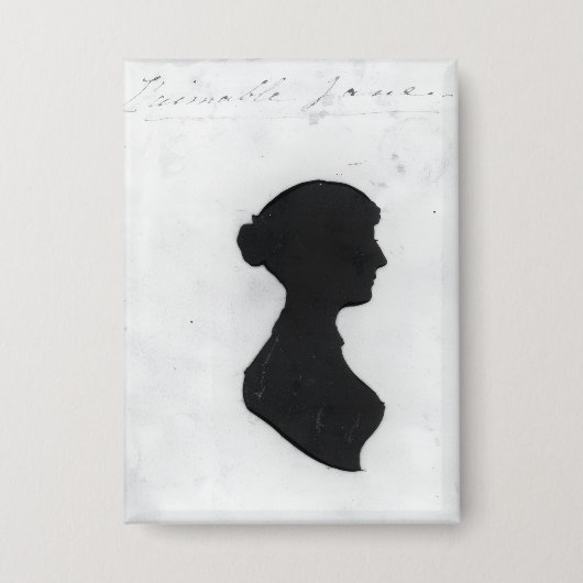 Jane Austens Silhouet Button (Voorkant)
