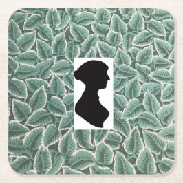 Jane Austens Silhouette &  Huisbehang Kartonnen Onderzetters
