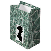 Jane Austens Silhouette &  Huisbehang Medium Cadeauzakje (Voorkant Gekanteld)