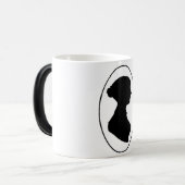 Jane Austen's Silhouette Magische Mok (Voorkant links)