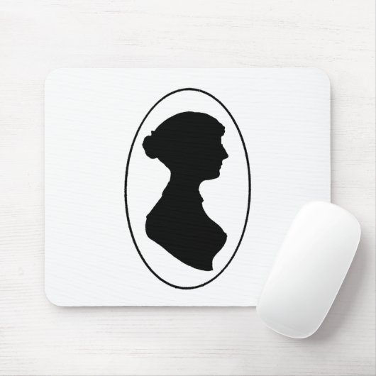 Jane Austen's Silhouette Muismat (Met muis)