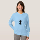 Jane Austen's Silhouette T-shirt (Voorkant volledig)