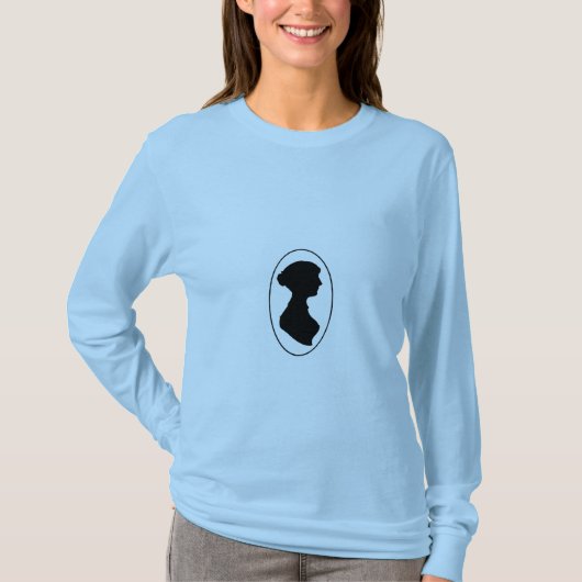 Jane Austen's Silhouette T-shirt (Voorkant)