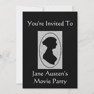 Jane Austen's Tea Party Invitation 2 Kaart