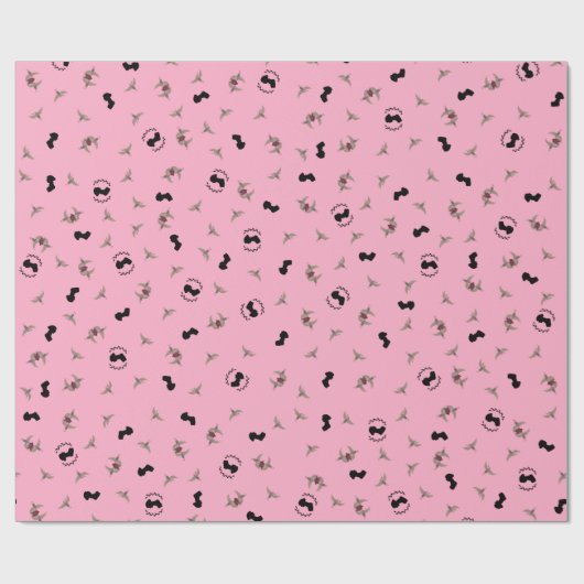 Jane Austen's Tortelduifjes-overlooppapier Cadeaupapier (Vlak)