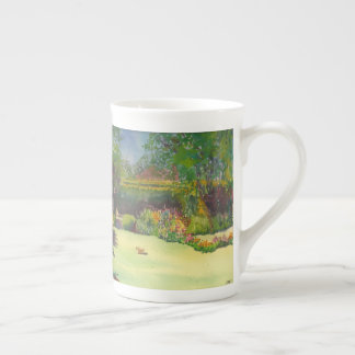 Jane Austen's Tuin II Aquarel Bone China Mok