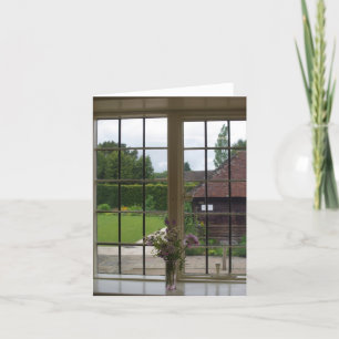 Jane Austen's Window bekijken in Chawton Cottag Kaart