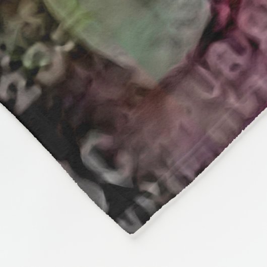 JANE AUSTIN ROCKS fleece werp Deken (Hoek)