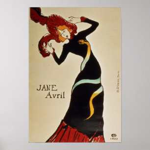 Jane Avril 189 Poster