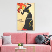 Jane Avril 1 Canvas Afdruk (Insitu (Woonkamer))