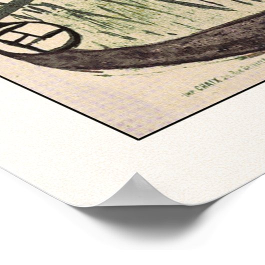 Jane Avril, Jardin de Paris Poster (Hoek)