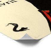 Jane Avril van Toulouse Lautrec Poster (Hoek)