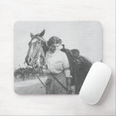 Jane Bernoudi en haar paard Muismat (Met muis)