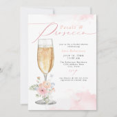 JANE Blush Bloemenbloemblaadjes & Prosecco Vrijgez Kaart (Voorkant)