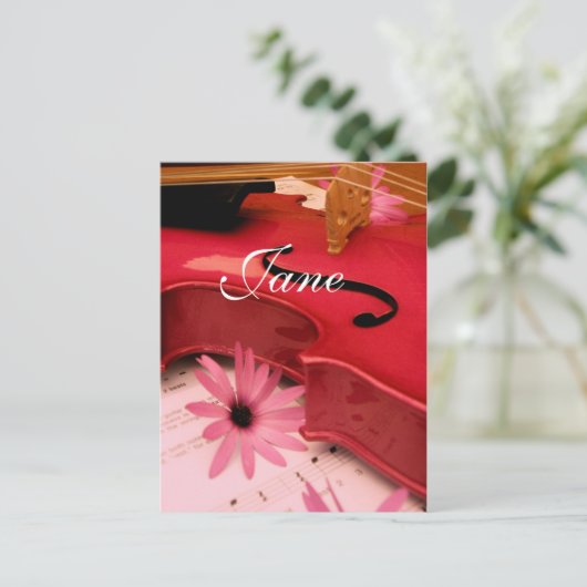 Jane Briefkaart (Staand voorkant)