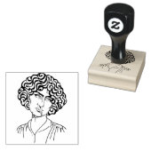 Jane Burden Morris kunststempel Rubberstempel (Gestempeld)
