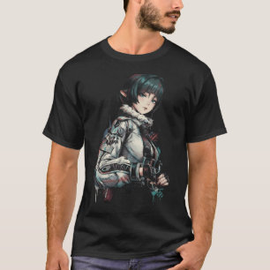 Jane Doe ZZZ Fanged Metal Build T-shirt