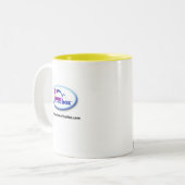 Jane Dough Tweekleurige Koffiemok (Voorkant links)