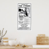 'Jane Eyre' 1922  film en poster (Keuken)