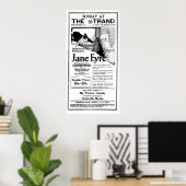 'Jane Eyre' 1922  film en poster (Thuiskantoor)