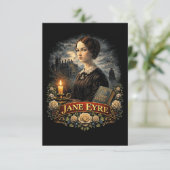 Jane Eyre Bedankkaart (Staand voorkant)