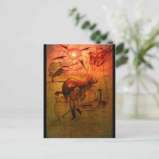 Jane Eyre briefkaart (Staand voorkant)