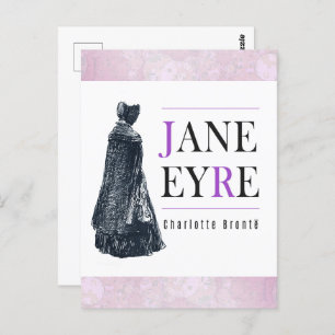 Jane Eyre, Charlotte Bronte, Bronte Zusters, Boekl Briefkaart